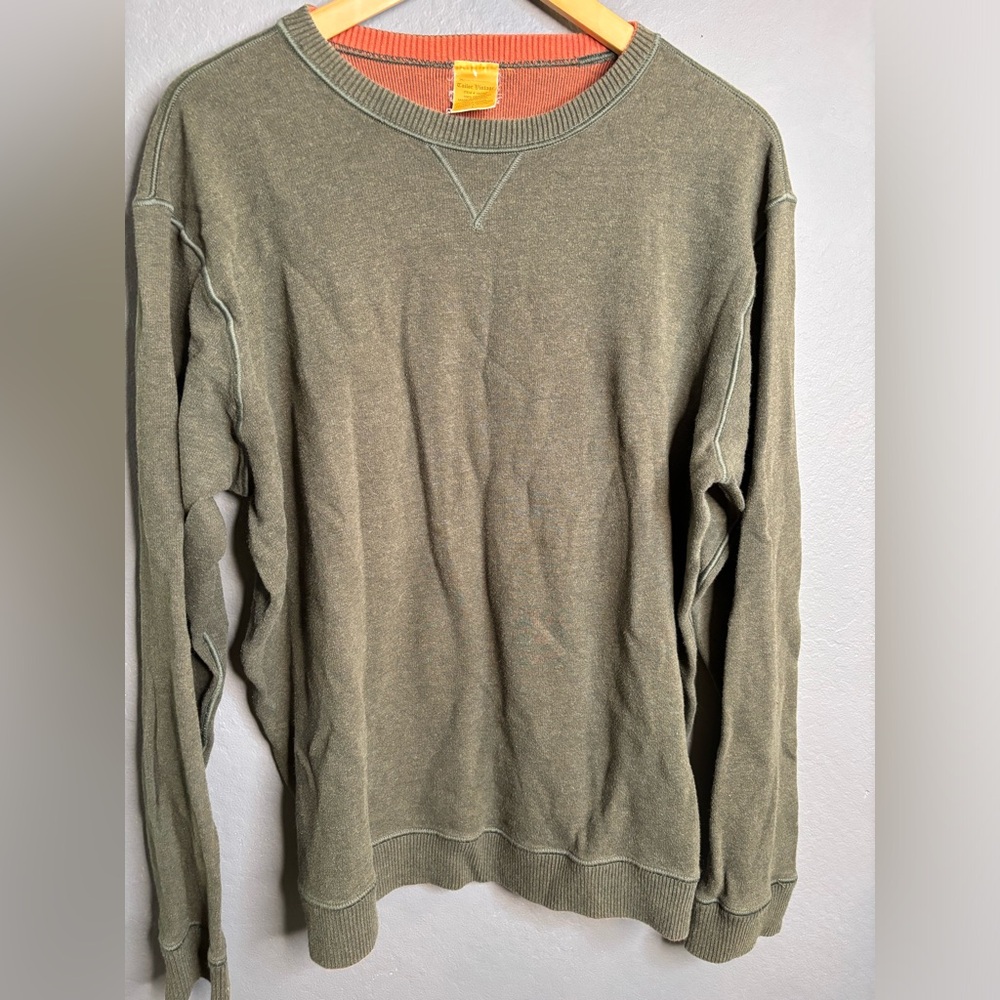 Tailor Vintage Olive Green Sweater